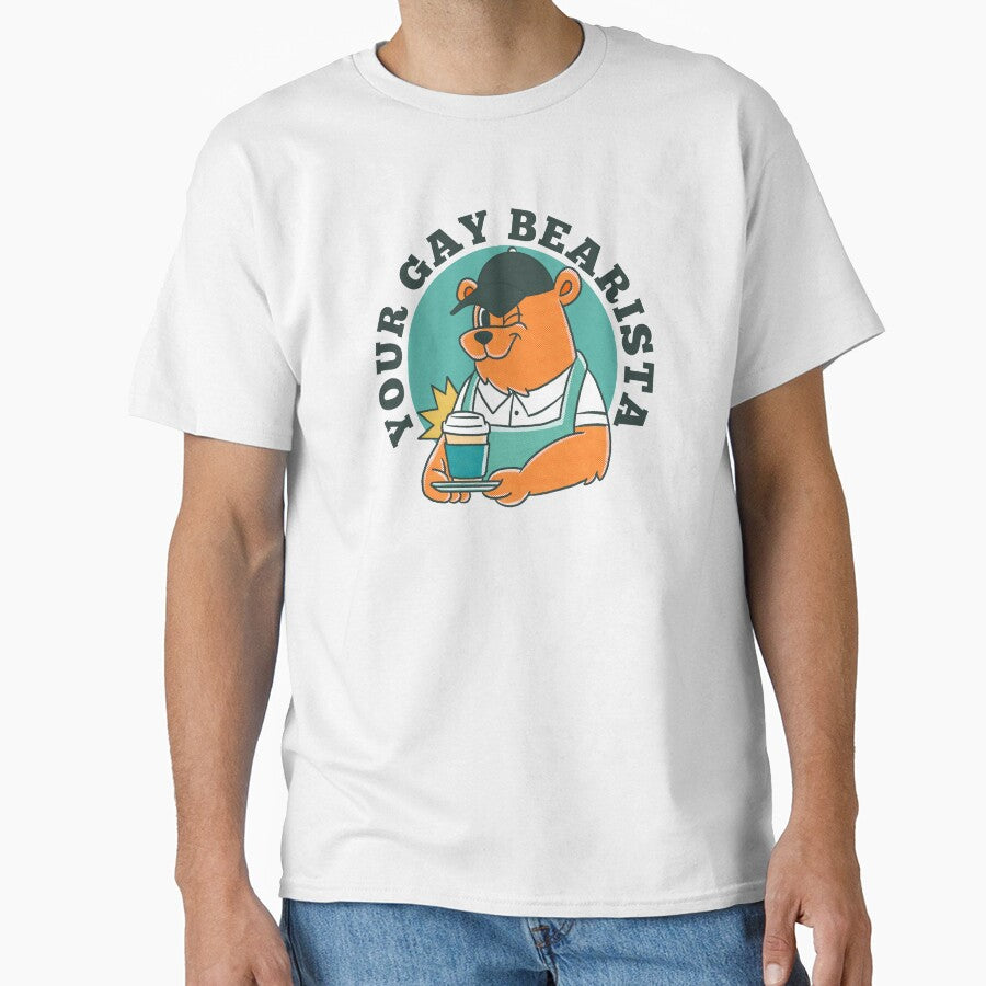 Gay Barista Lesbian Barista - Gay Bearista - Puns by LP