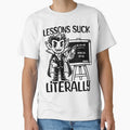 Funny Vampire "Lessons Suck" Halloween for Teachers by QuirkPrint