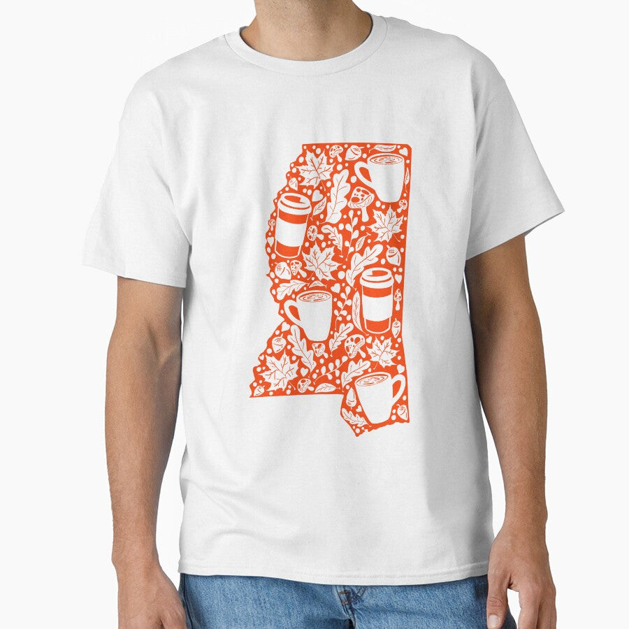 Autumn Season Mississippi Red Silhouette by missmann