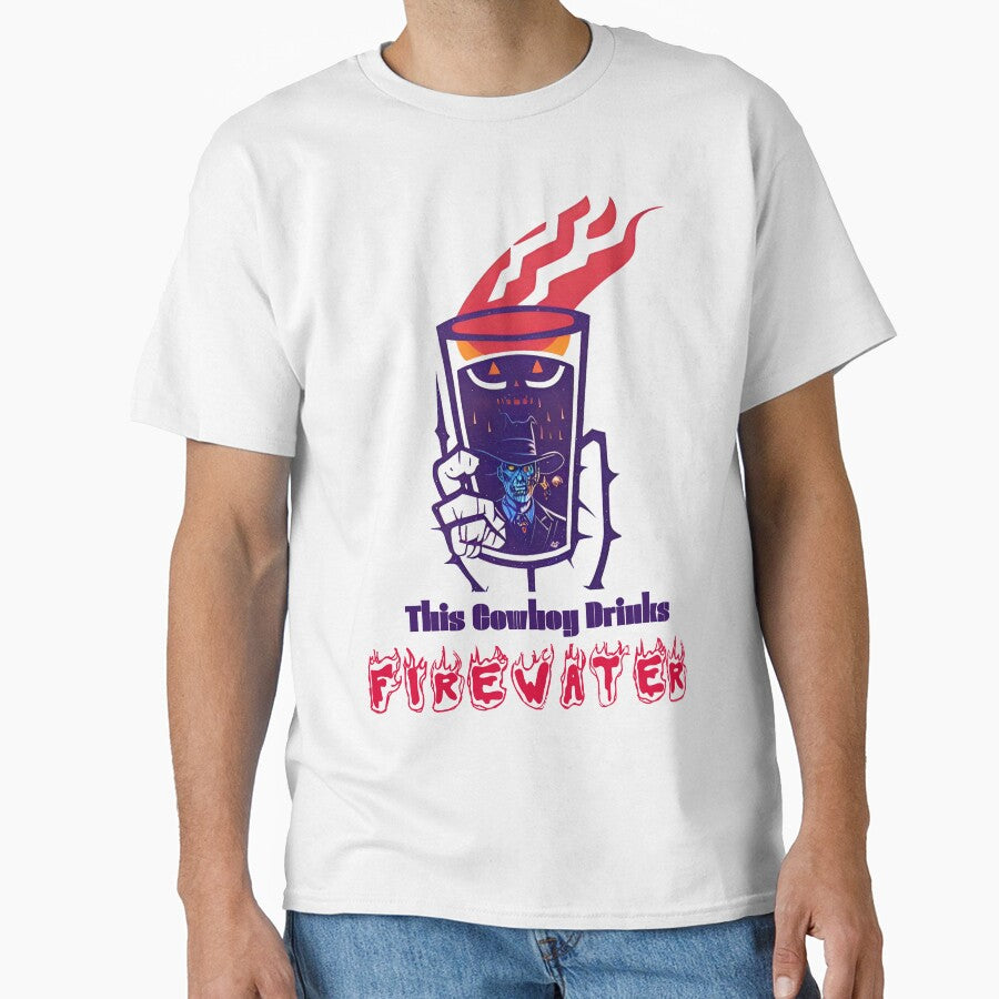 This Cowboy Drinks Firewater by eugene-bronco