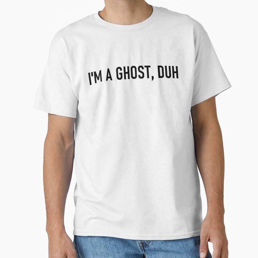 I’m A Ghost Duh Funny Last Minute Halloween Costume by StudioTina