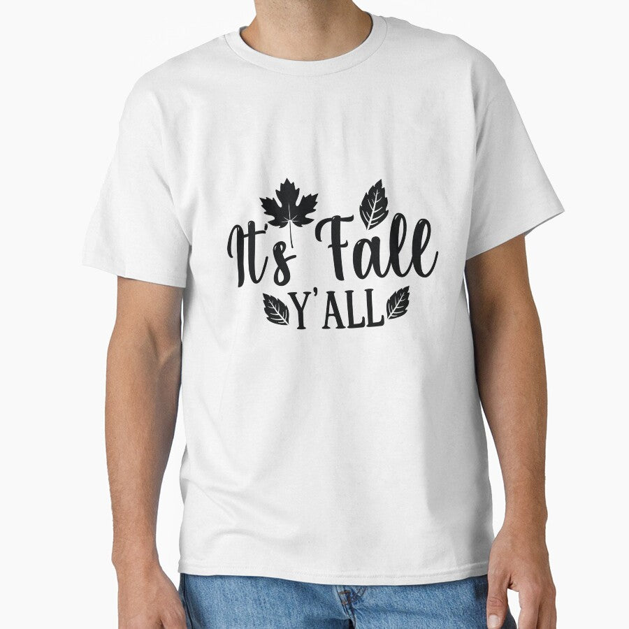 It's Fall Y'all Autumn Southern Vibes Design by FuzionRaptor