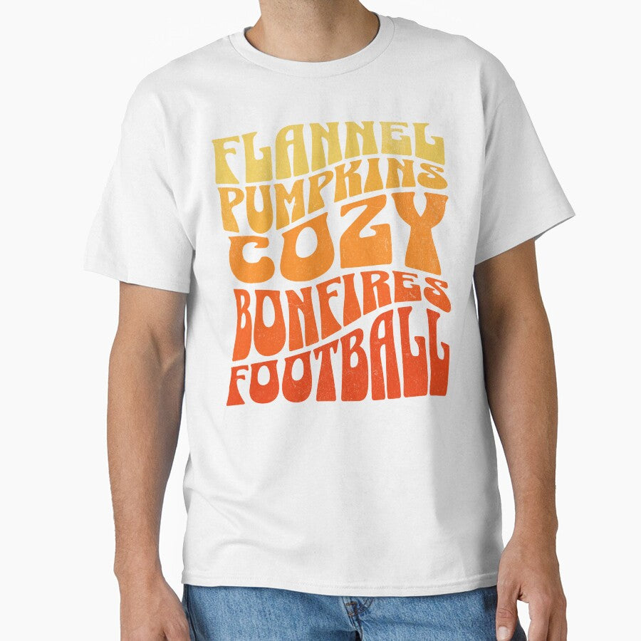 Cozy Autumn Pumpkin Bonfire Football Fall Yall Cozy Season Mom Teacher by ShoniwDesigns