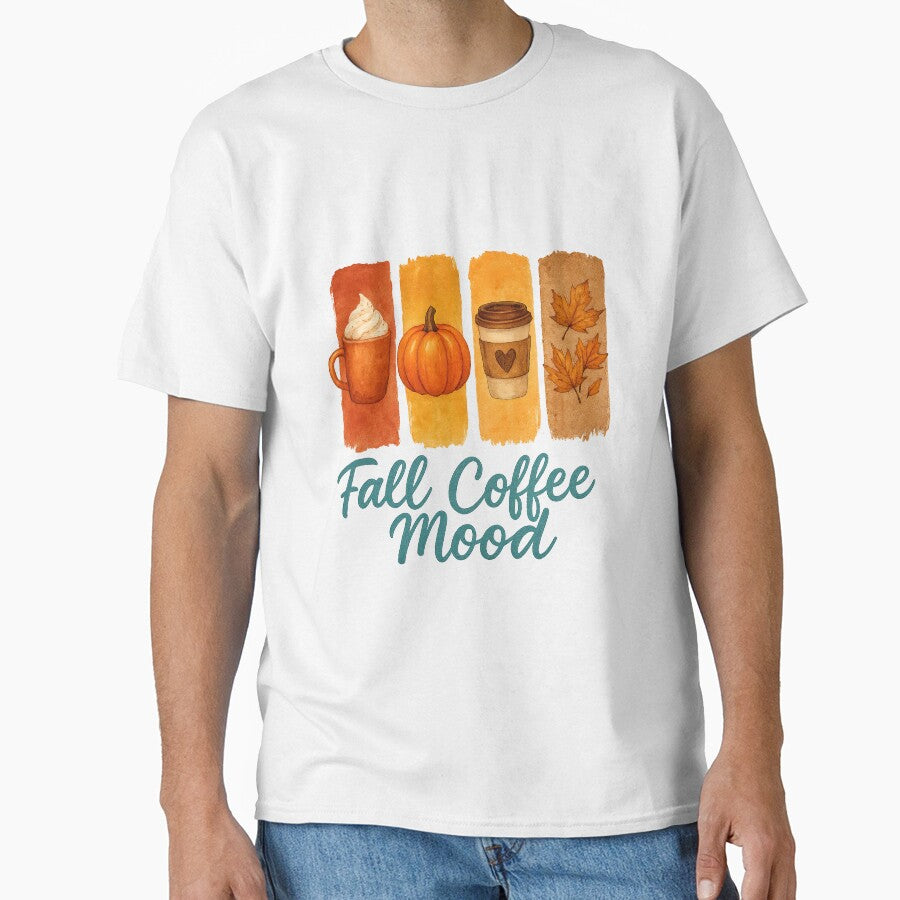 Fall Coffee Mood – Cozy Autumn Pumpkin Latte Vibes by MujernDesignArt