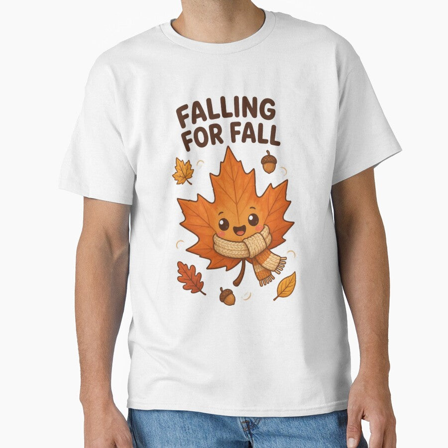 Falling For Fall – Cute Cozy Autumn Leaf Design by Kiinaaa