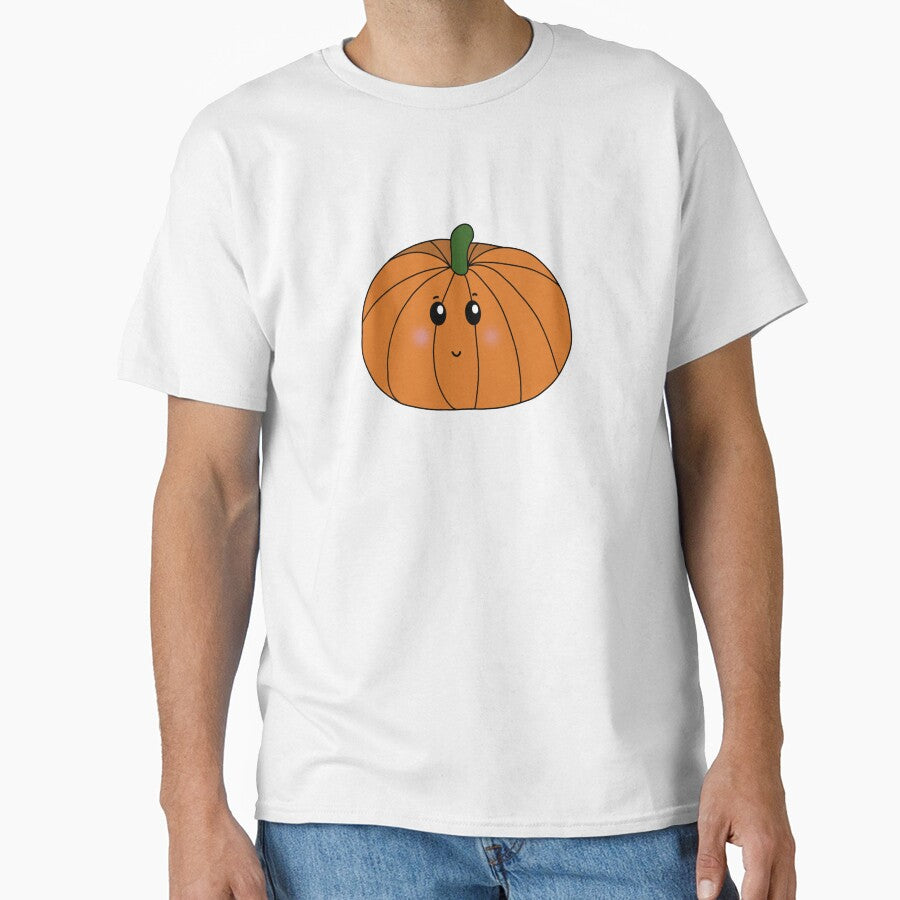 Cute Blushing Pumpkin by DeliliahDoodles