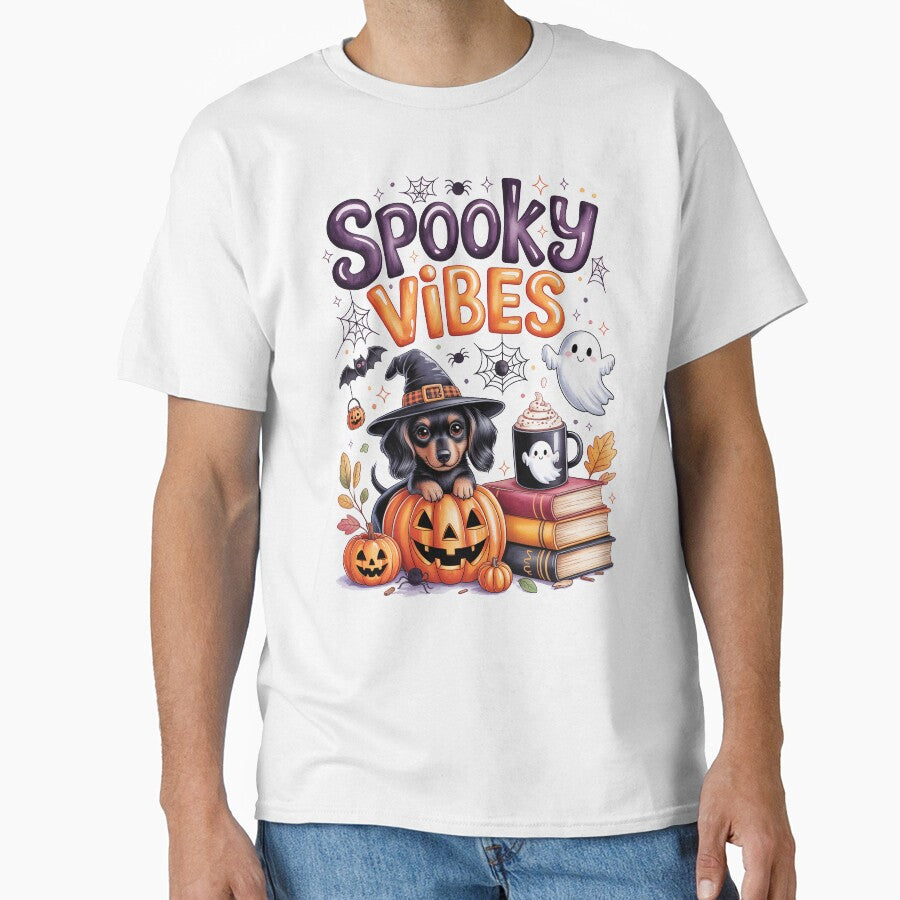 Spooky Vibes dachshund by jkrphoto