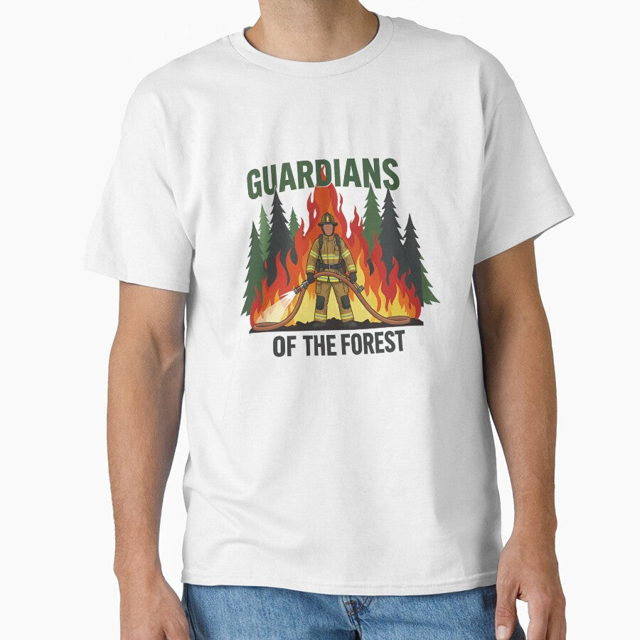 Guardians Of The Forest Wildland Firefighter Design by Nuvoro Eco Awareness