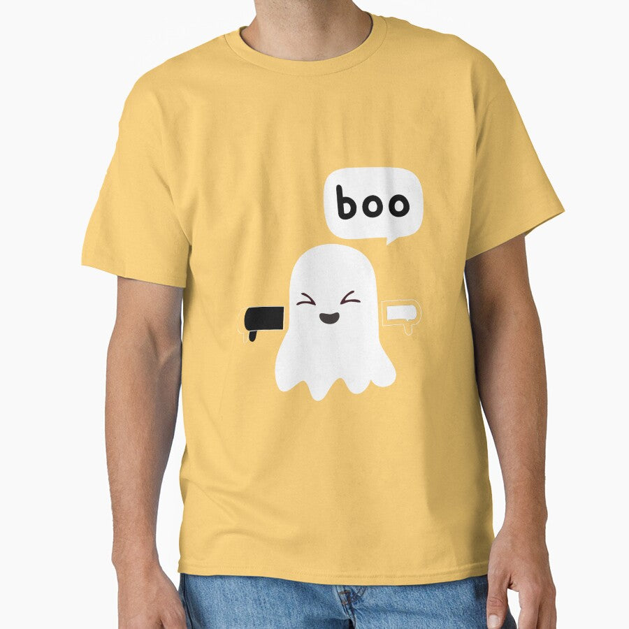 Grumpy Ghost of Disapproval – Funny Sassy Halloween Ghost by designer14years