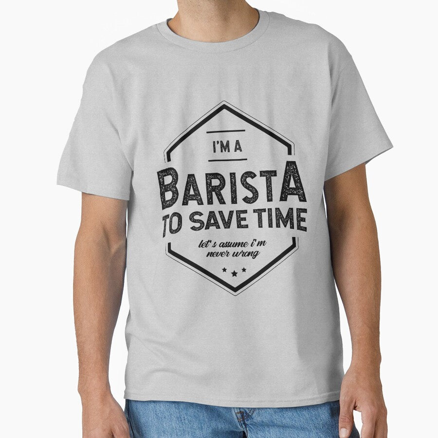 I am Barista - Barista Job Gift Funny by DiogoCalheiros