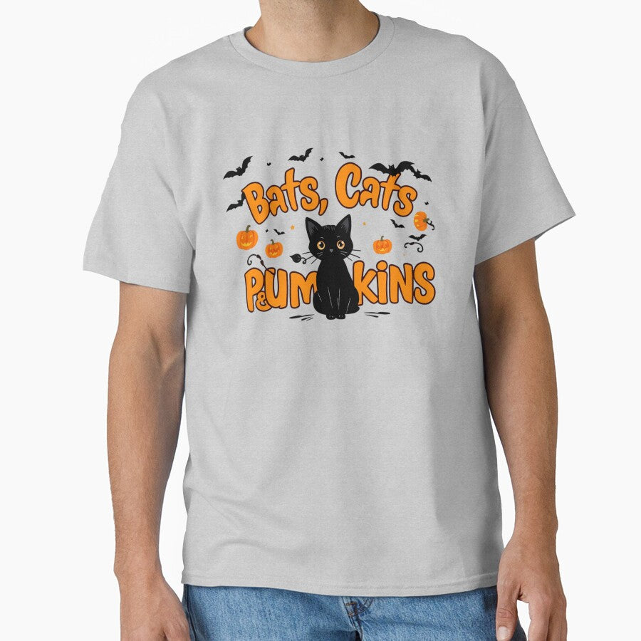 Bats, Cats & Pumpkins by TeeAura99