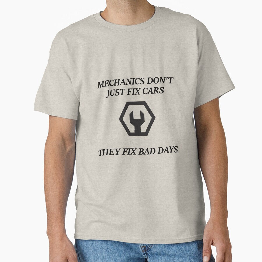 Mechanic - Fixing Bad Days Black by Standard Deviation Co