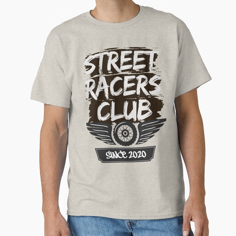 Street Racers Club T-Shirt – Retro Racing Car Enthusiast Tee by ArtzyAyb