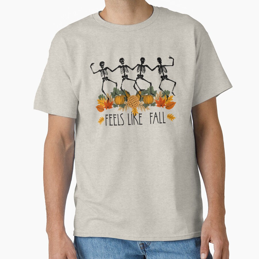 Spooky Season Fall Halloween Dancing Skeleton Gift For Women by Barb  Hamilton ⭐⭐⭐⭐⭐