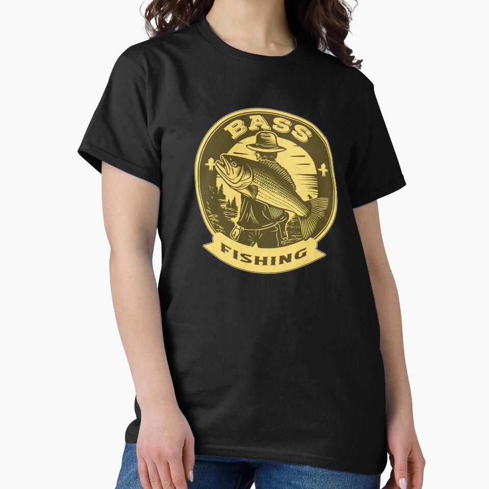Bass Fisherman - A Bass Fishing Design by Mindful-Designs
