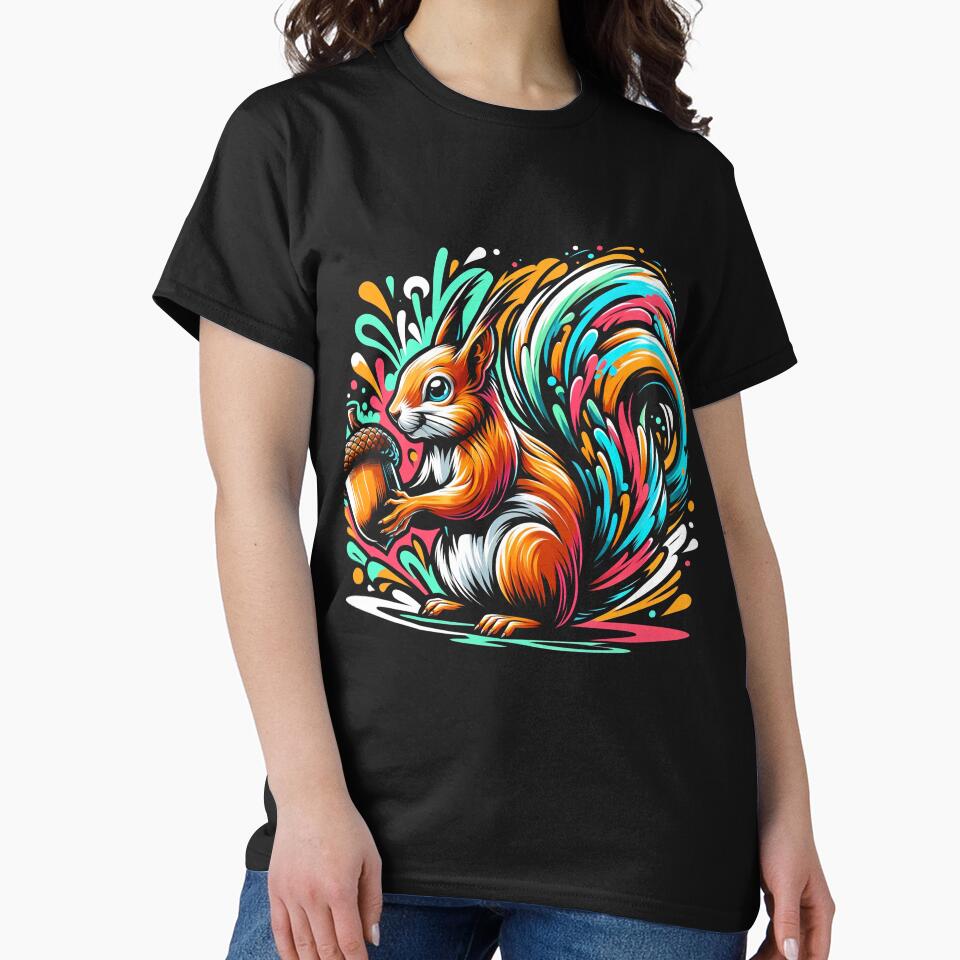 Squirrel holding an acorn by panshop20