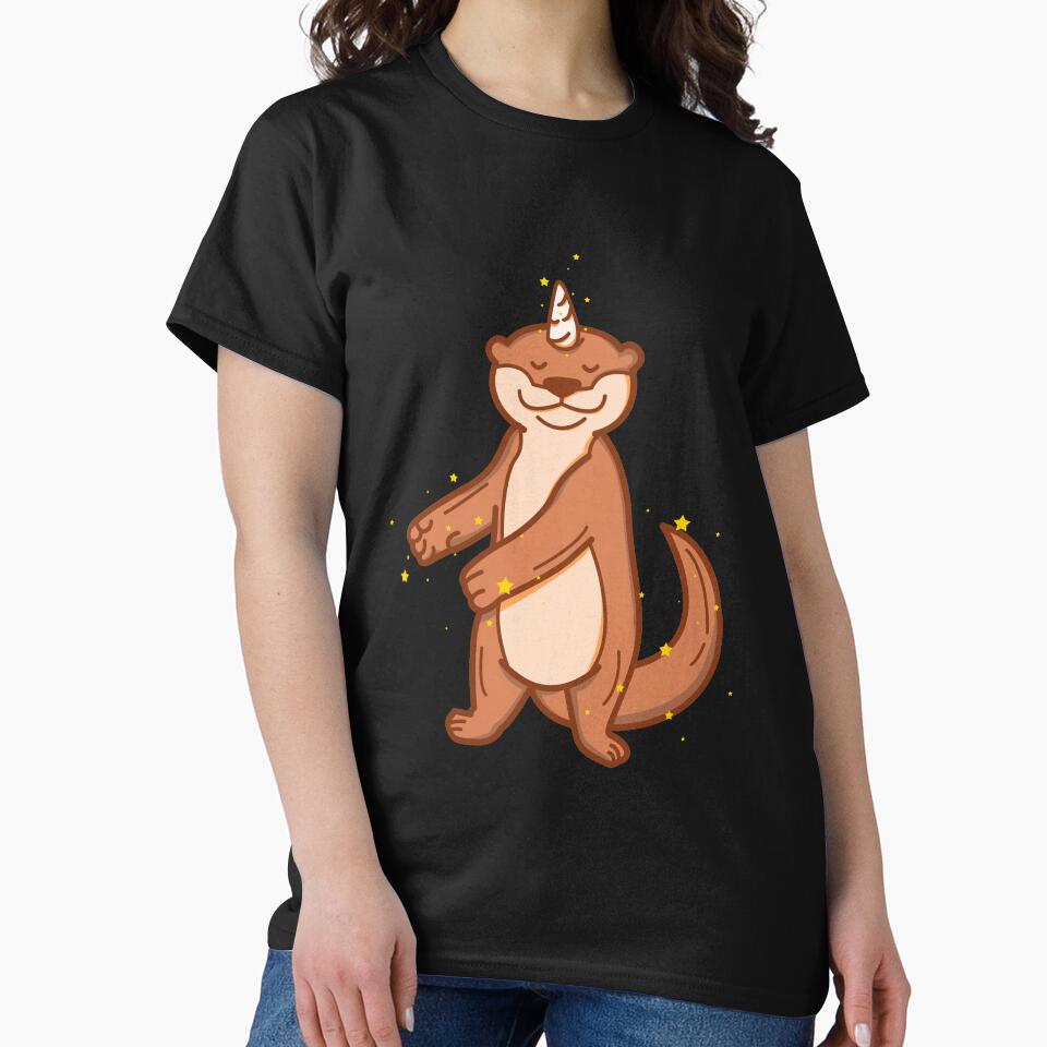 Flossing Ottercorn: Dancing Otter Unicorn by friendlyspoon