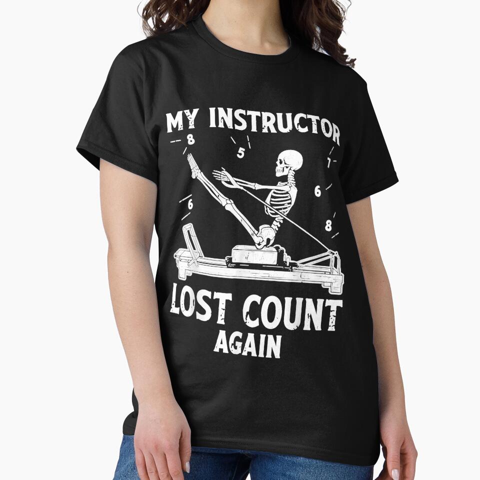 My Instructor Lost Count Again Skeleton Meditation Pilates by NgumohaLanke