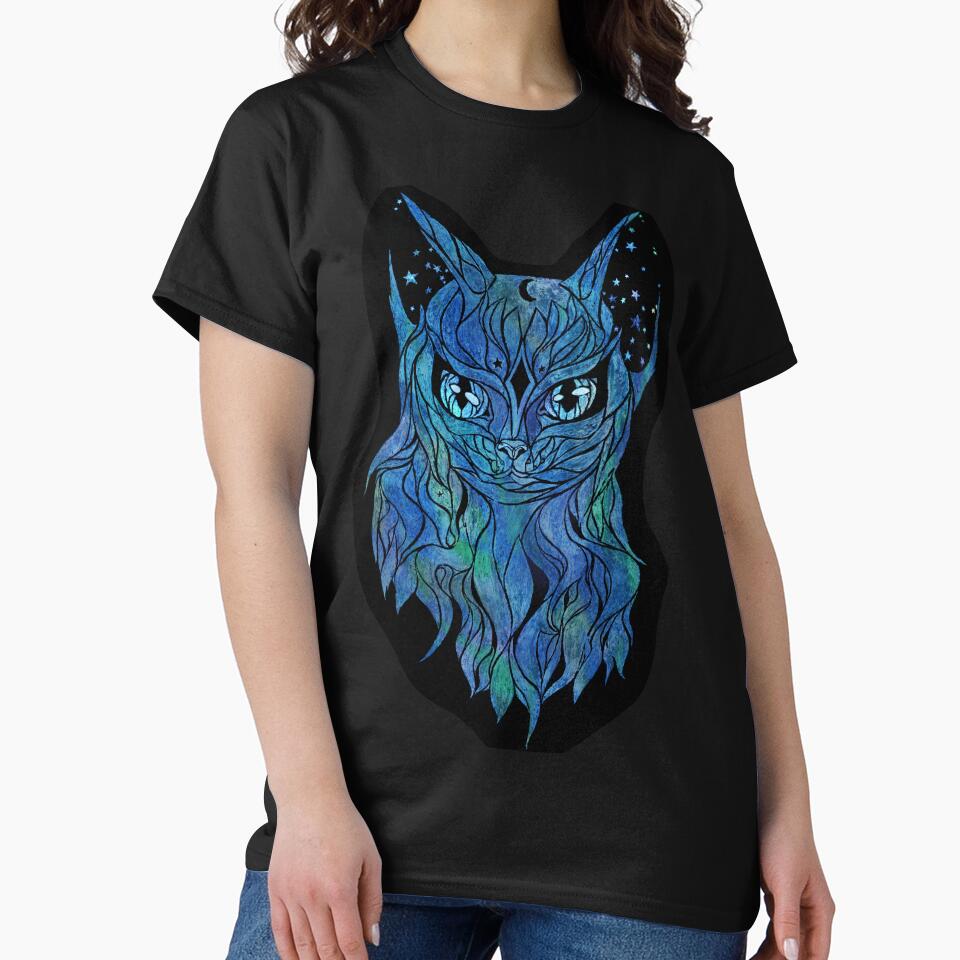 Celestial Cat by magpyecat