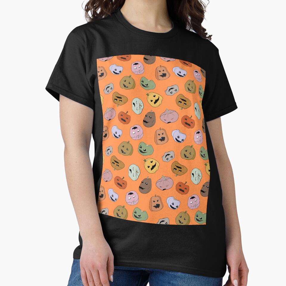 Halloween Vintage Pattern by cutecrazytshirt