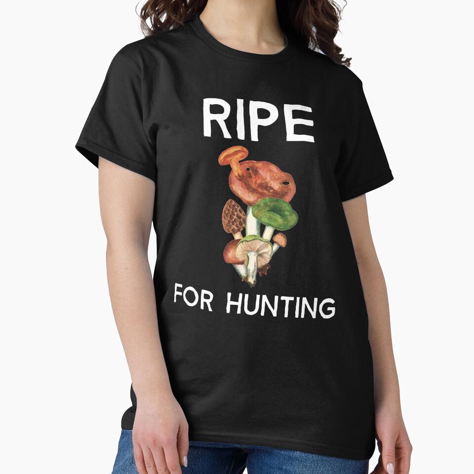 Ripe For Hunting Mushroom Hunter by Obiscidan