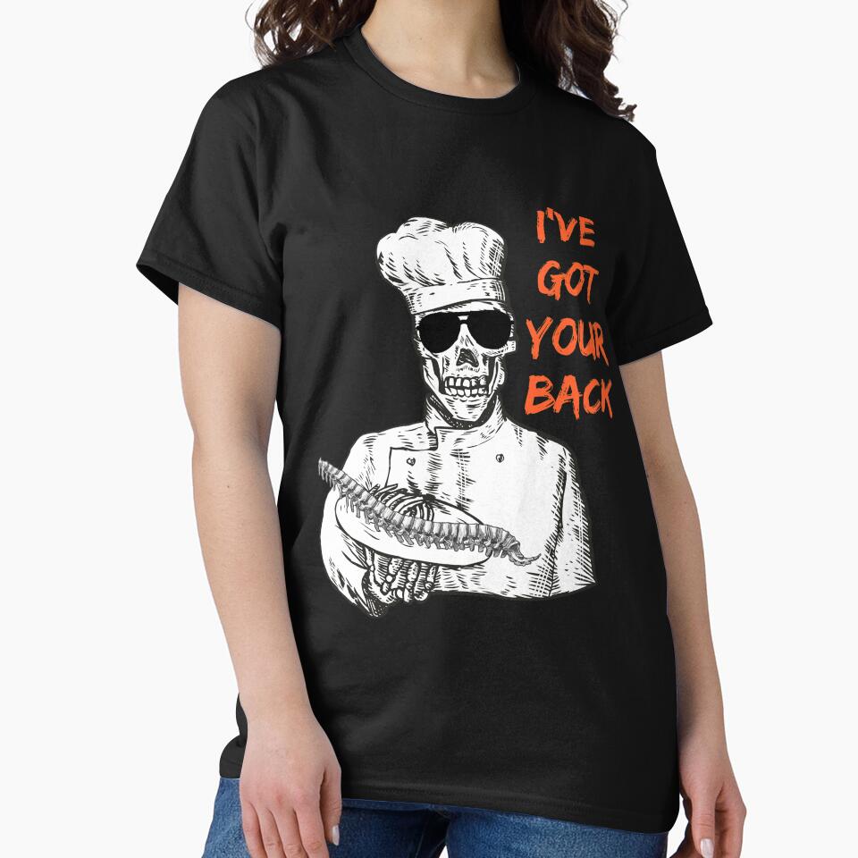 I've got your back - Spooky Funny Halloween Day by K-icon
