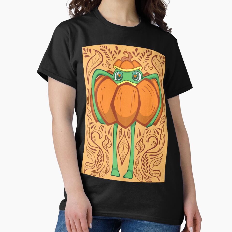 Festive Pumpkin Frog by janamatrix