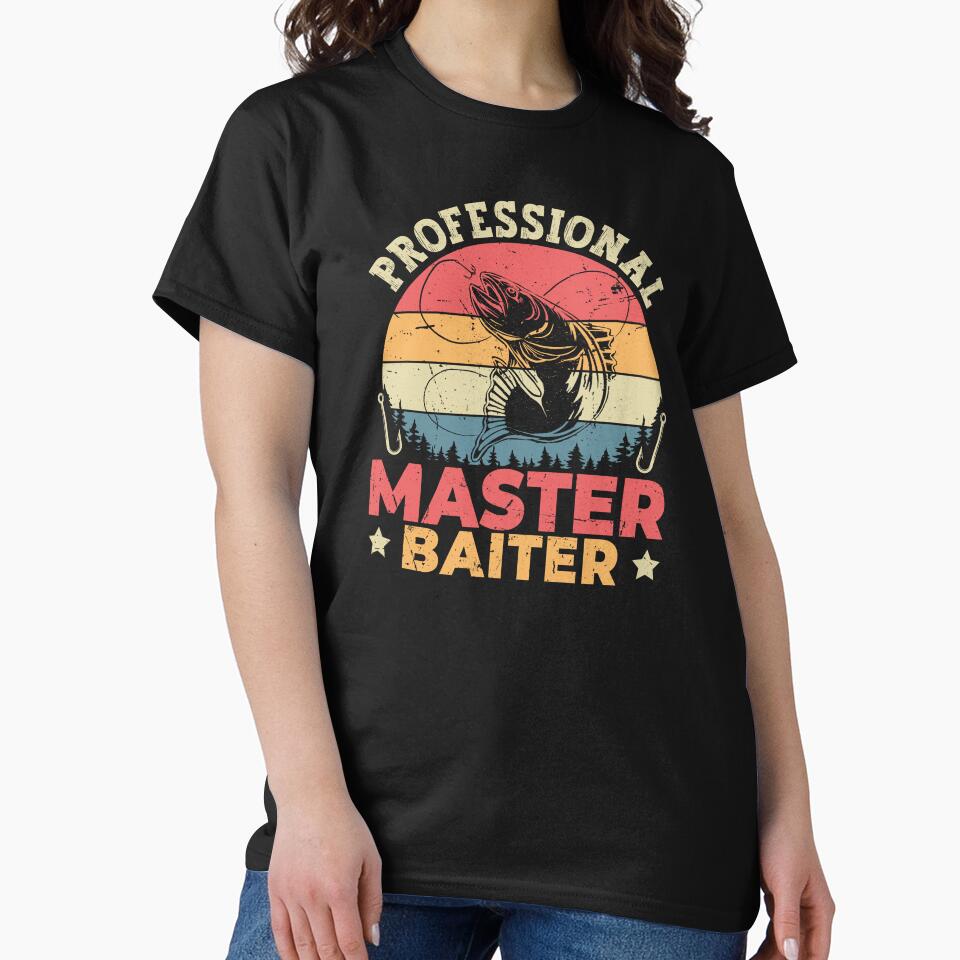 Professional Master Baiter Retro Fishing by PrintCrafting