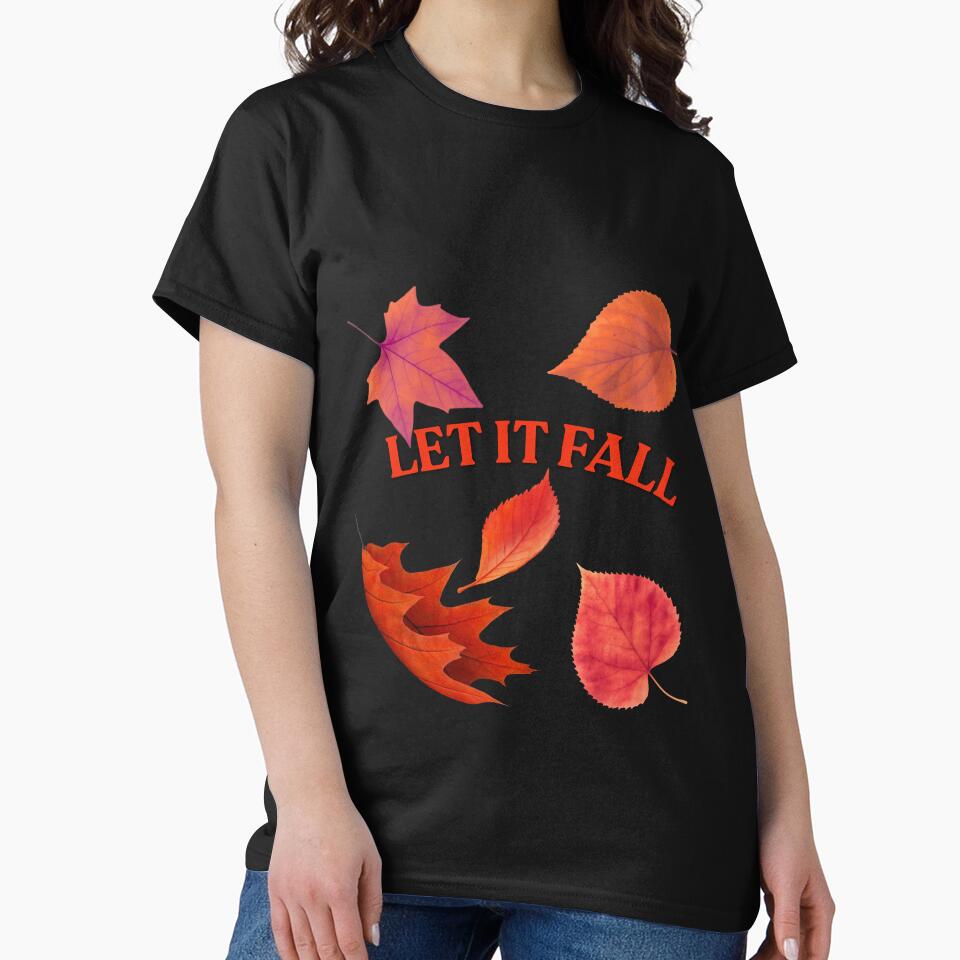 Let It Fall – Vibrant Autumn Leaves Design by VariusDesigns