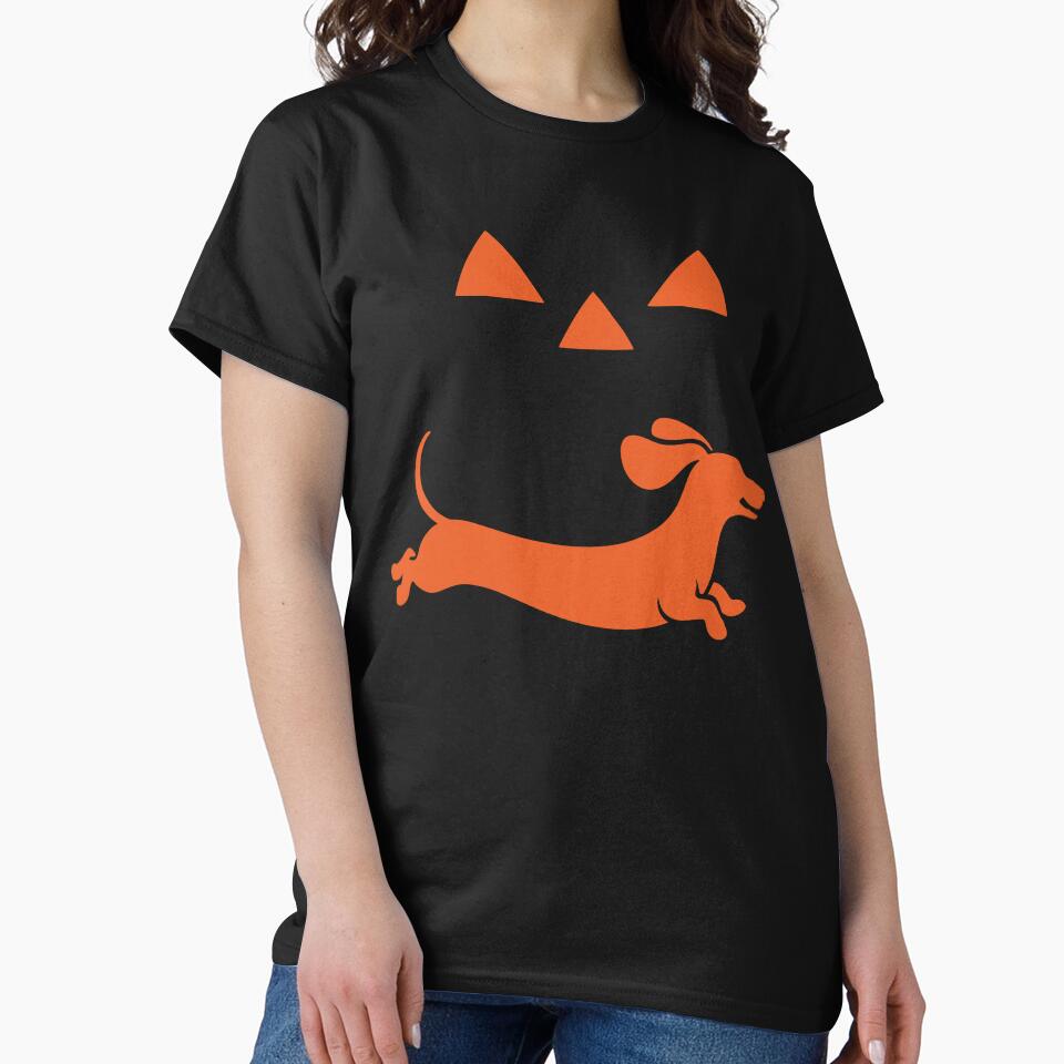 jack-o'-lantern dachshund by jkrphoto