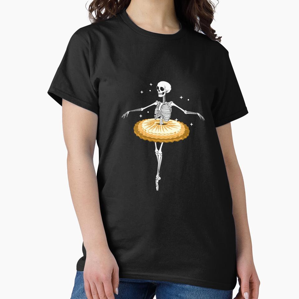 Skeleton Ballerina Dancing Spooky by ArtStudiobyIta