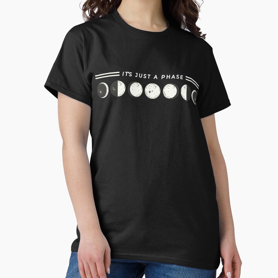 "It's Just A Phase" Astrology Moon Phase by justkidding-co