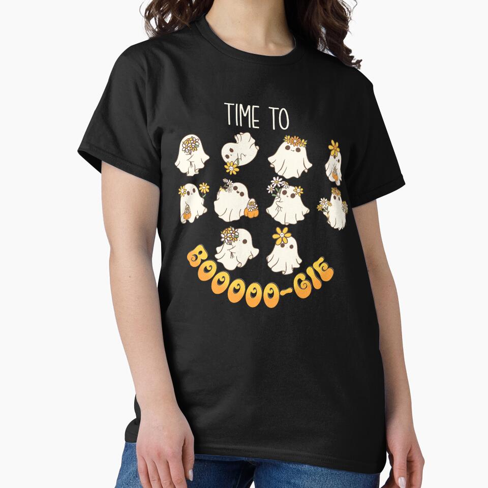 Halloween Ghosts Retro Spooky October Teacher by ShoniwDesigns