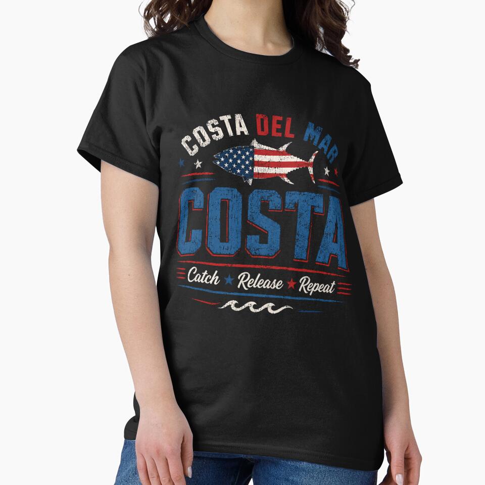 Costa Del Mar Costa Catch Release Repeat American Angler Fishing by HumansStuck12