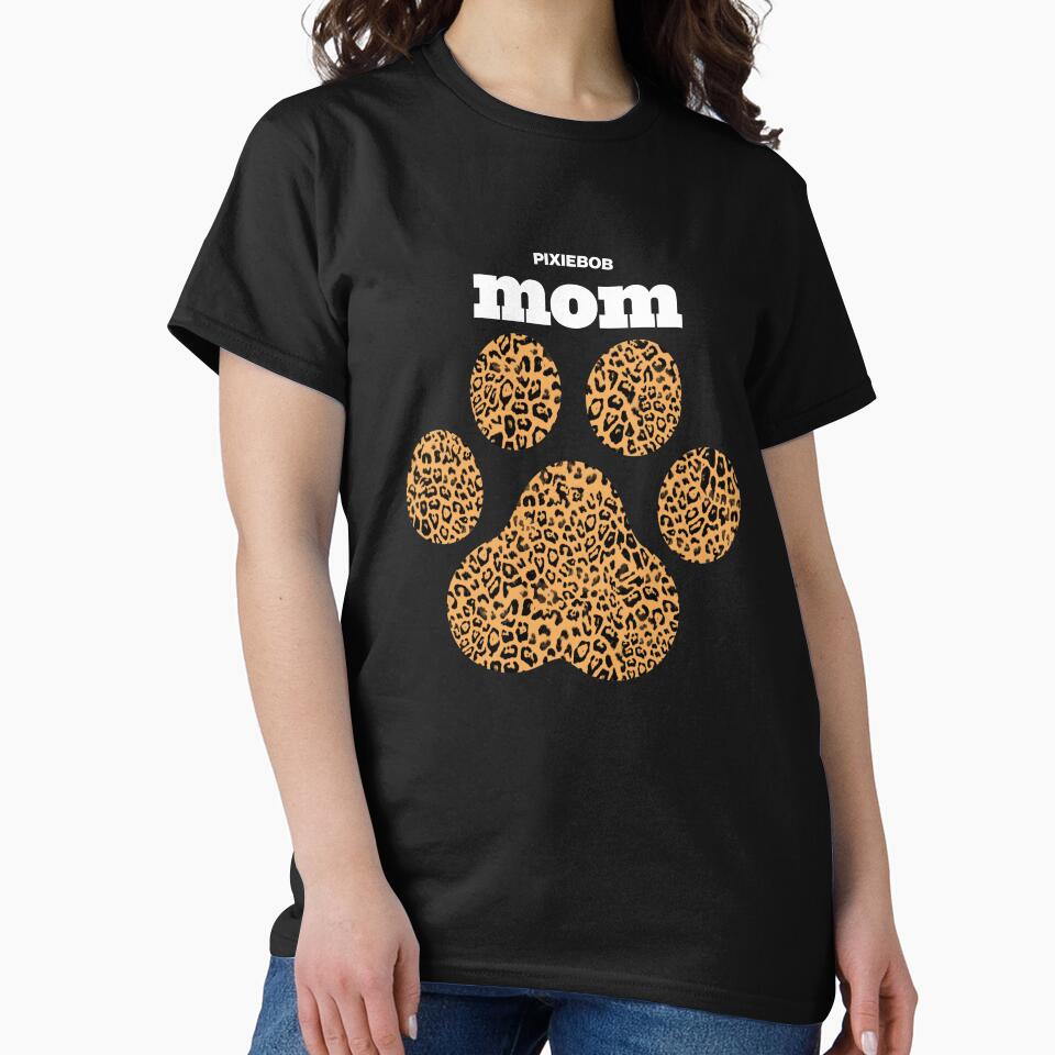Haute Leopard Pixiebob Mom Cat Paw With Rich Leopard Print by HauteLeopard