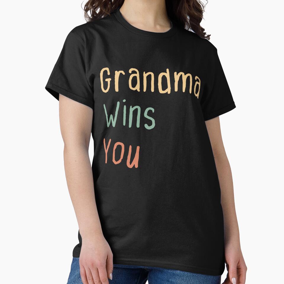 Grandma Wins You Funny Grandma Gamer by medbdj