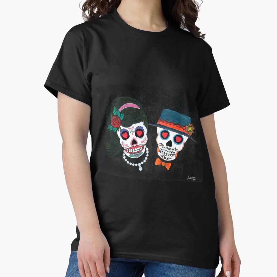 Sugar Skull Couple by Eulises Roman Jr