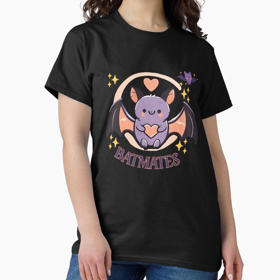 Batmates – Cute Bat For Couple Design by FREELANIX
