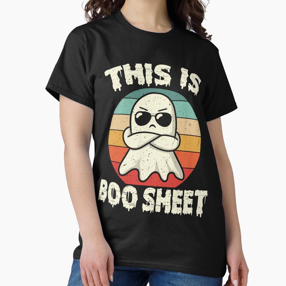 Simple Halloween Boo Design by CleanDecor