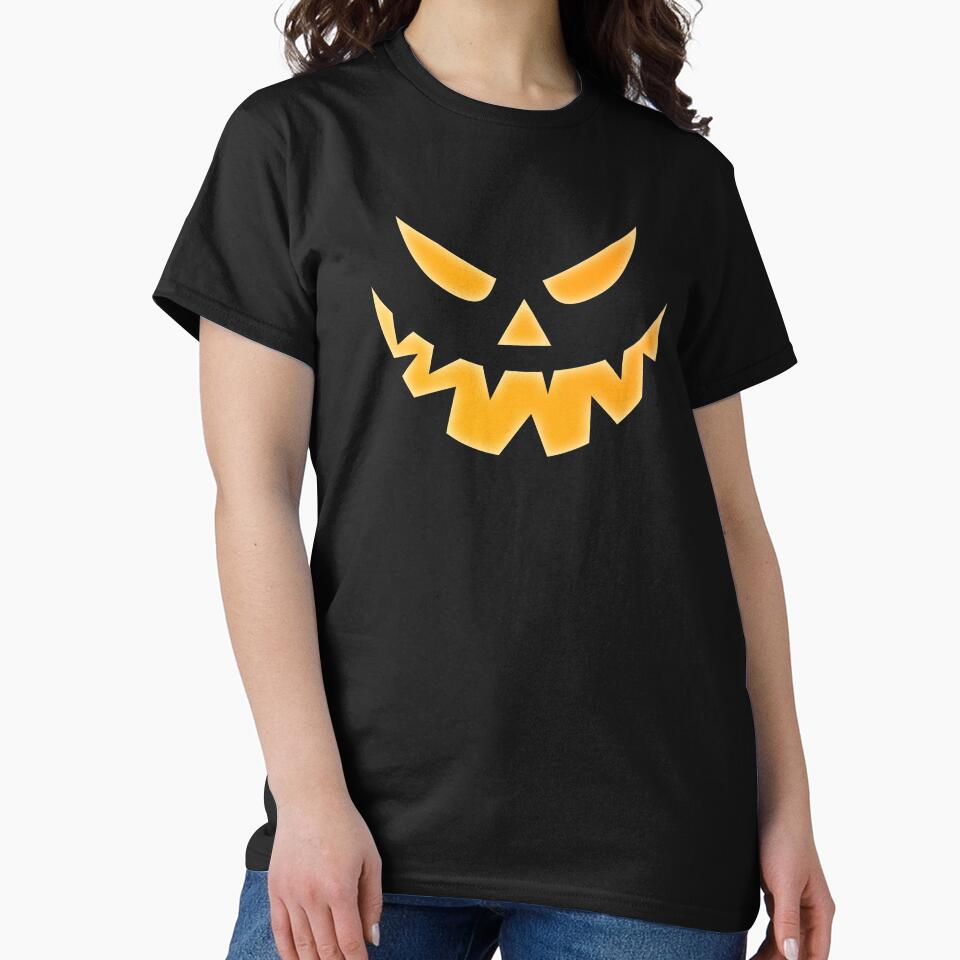 Scary Pumpkin Creepy Jack O Lantern Evil Halloween by tshirtexpressiv