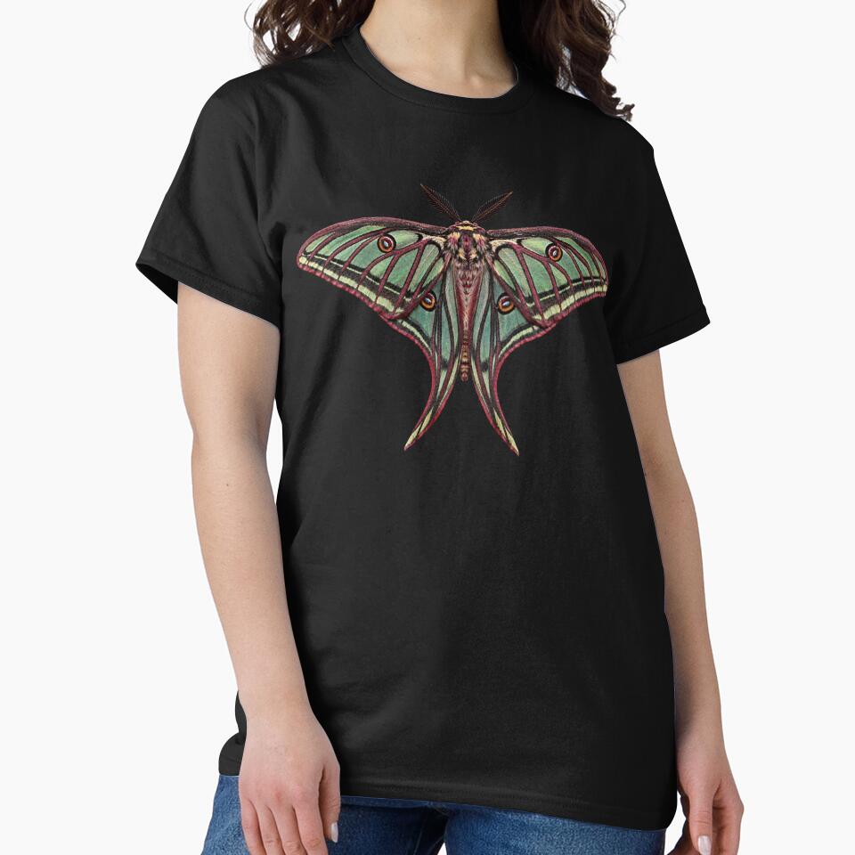 Spanish Moon Moth Graellsia isabellae Realistic Style by Harpagann