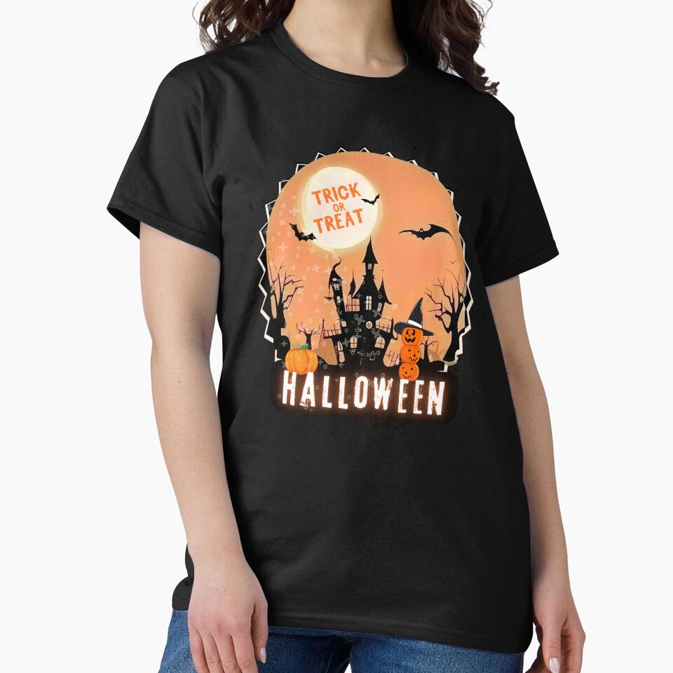 Vintage Halloween - Trick or Treat: Retro Spooky Design by cabana.space