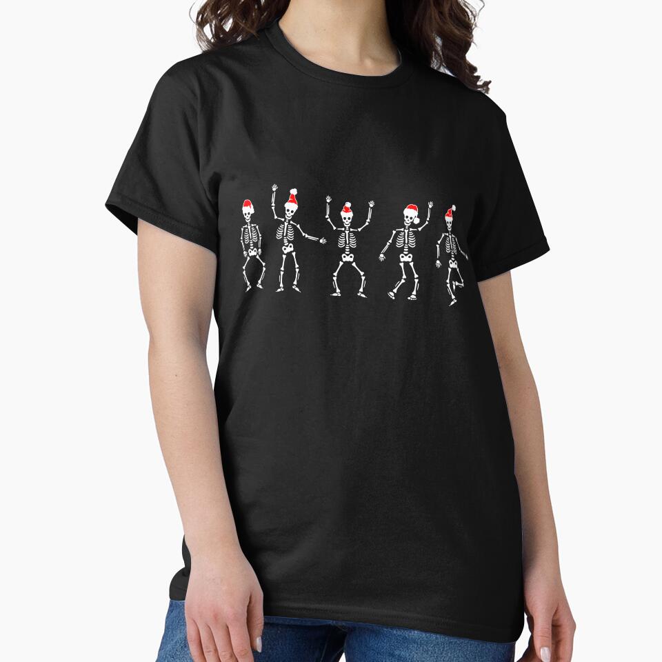 Christmas Skeletons by camelsvg
