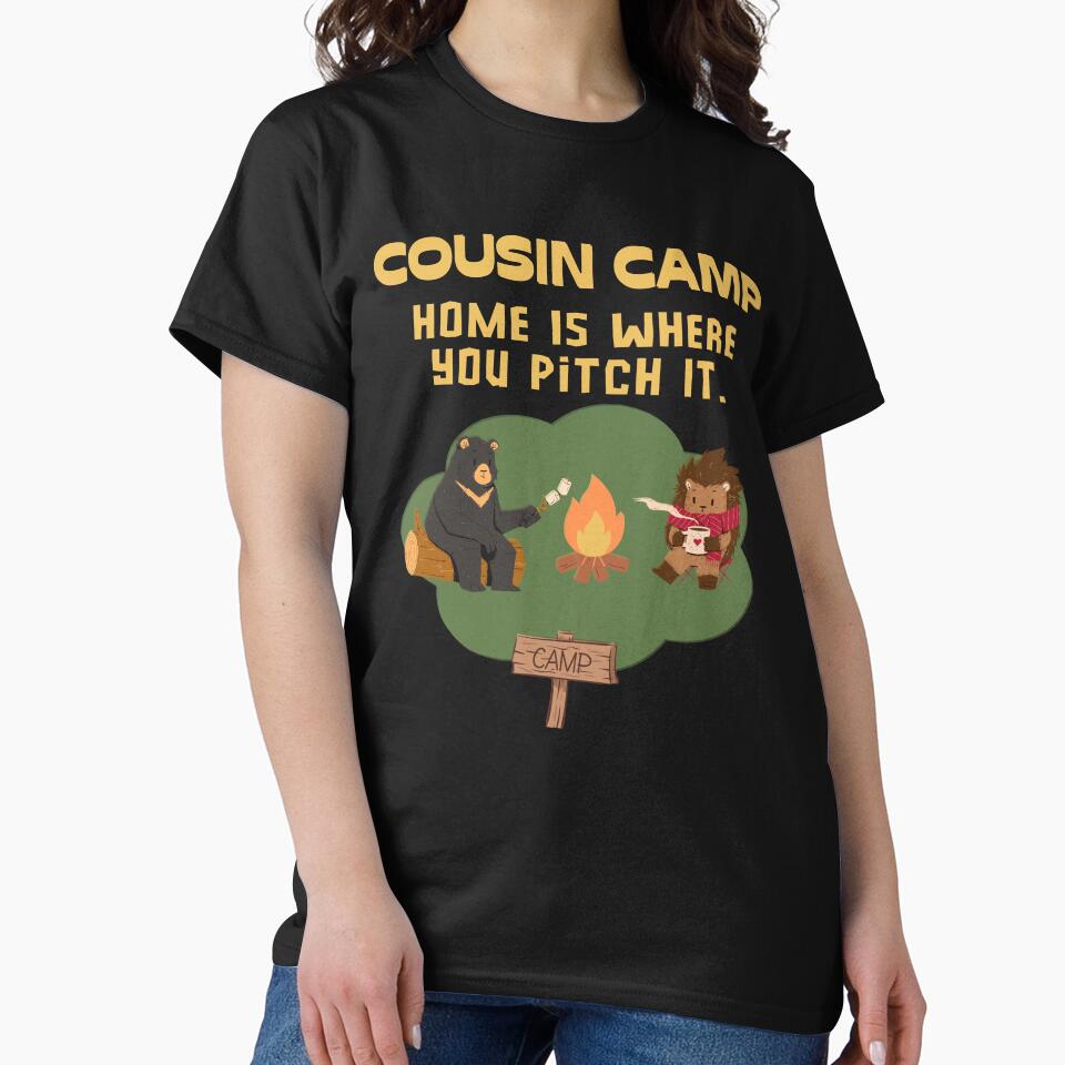 Camping Quotes, Cute Cousin Camp by Mariana Piana