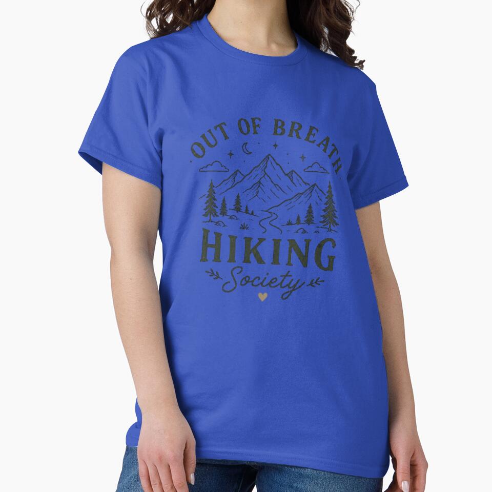 Out of Breath Hiking Society by Lazy Explorer Co.