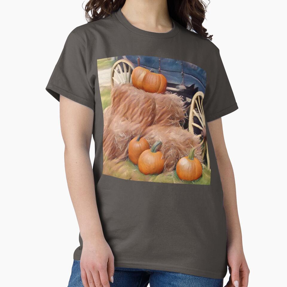 Hayride and Pumpkins by AJDesignsstuff