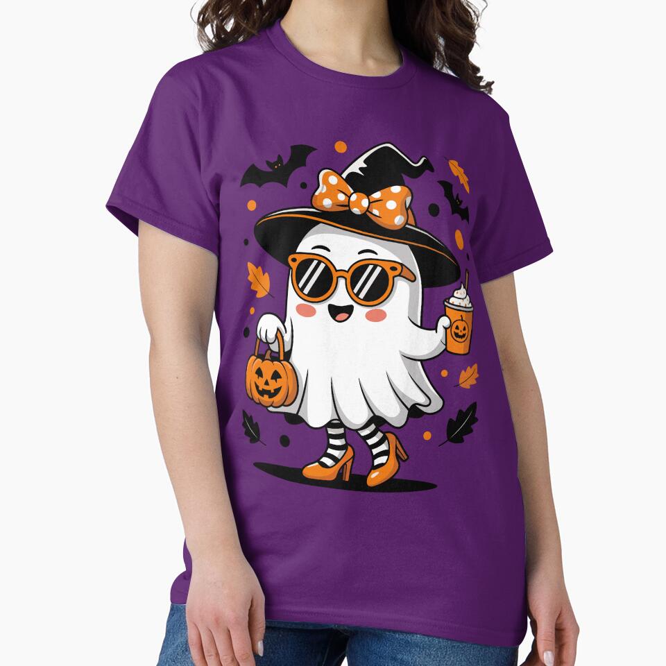 Funny Halloween Ghost - 1 by Horizon-Design