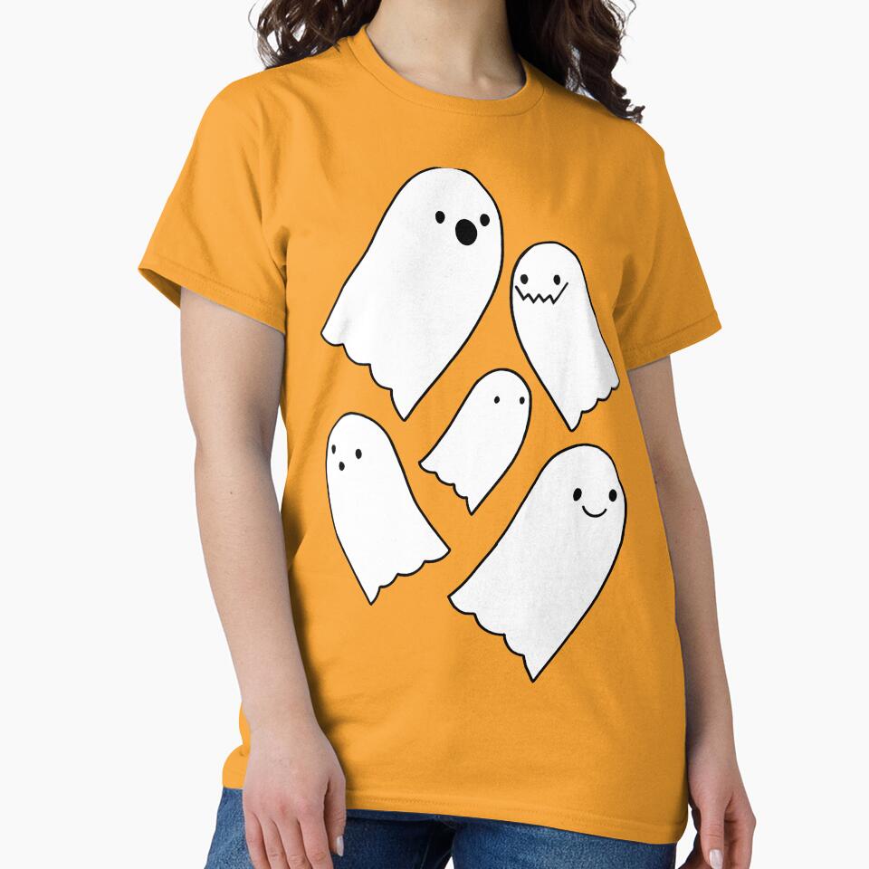 Silly Ghost doodle halloween by CreativelySophG