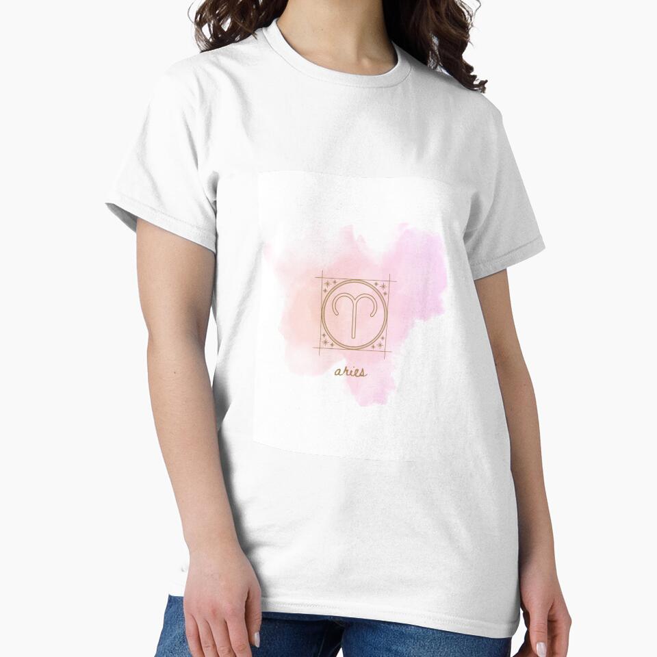 Minimalist Aries Watercolor by amber-eilift