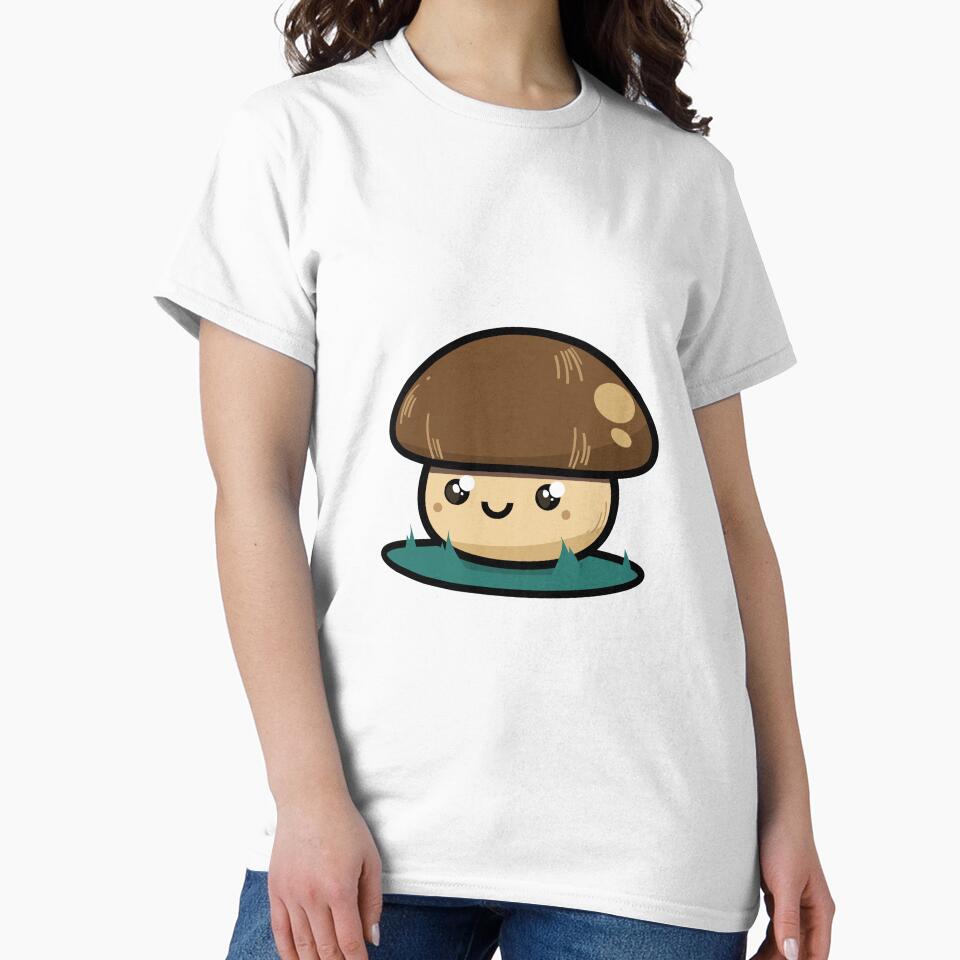 Cute Mushroom Kawaii by DurianDesign